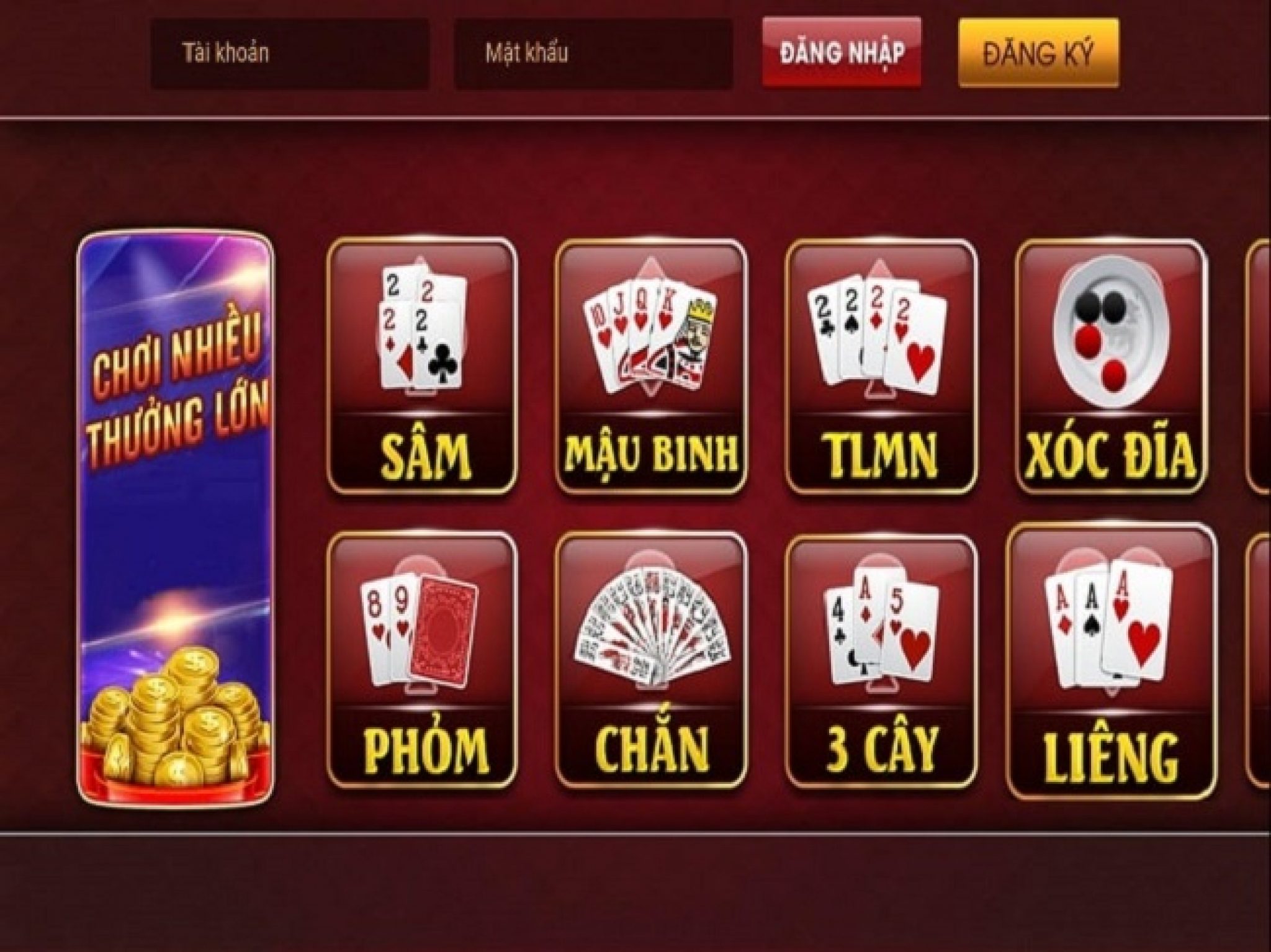 đánh bài online ăn tiền