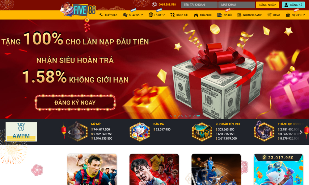 cá cược five88